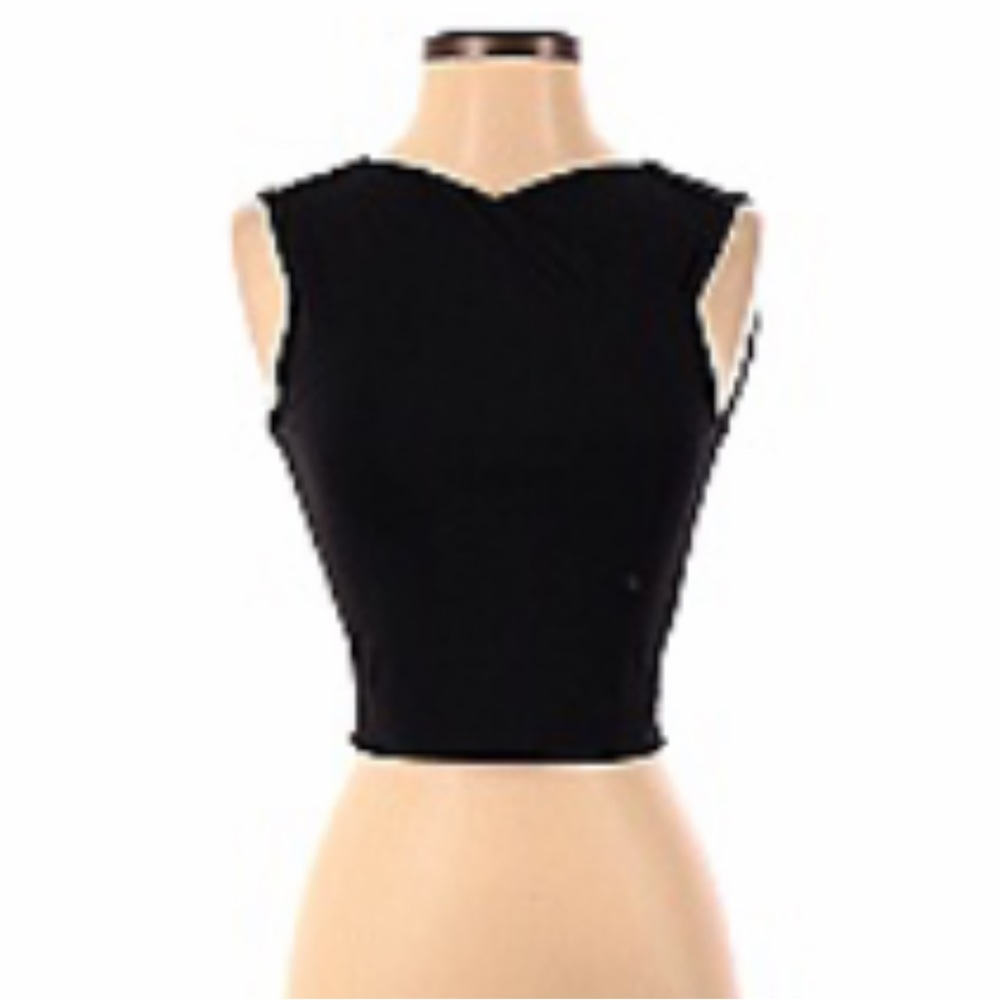 Live the Process black crop top